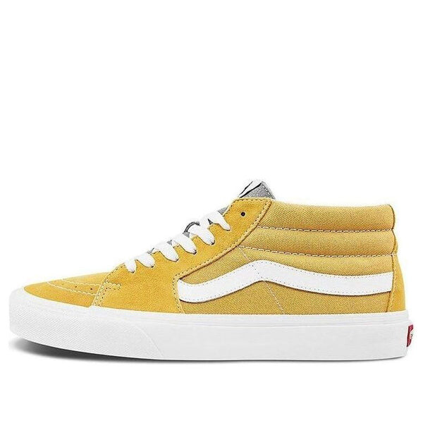 

Кроссовки sk8-mid yellow Vans, желтый