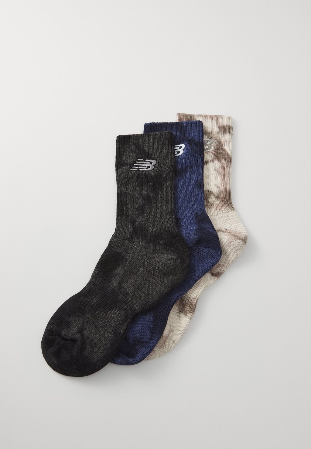 

Носки EMBROIDED LOGO MIDCALF UNISEX 3 PACK New Balance, бежевый