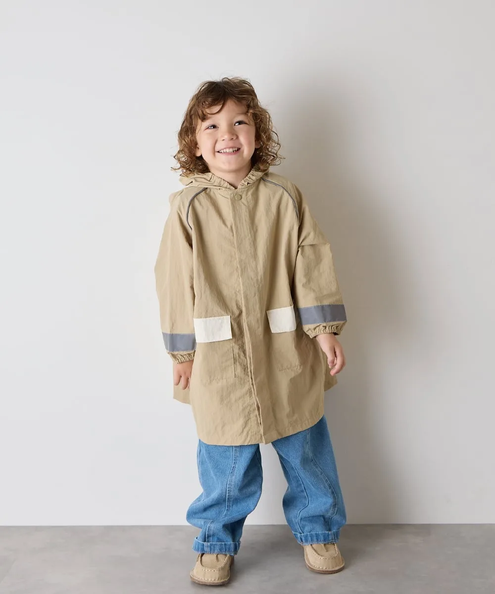Водоотталкивающий дождевик, подходящий для школьных сумок Riziere, BEIGE — фото 2