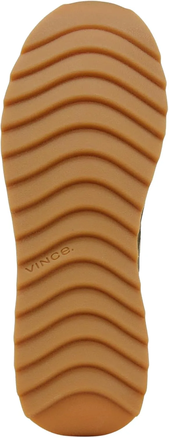 Кроссовки Vince Mens Edric на шнуровке, оливковый — фото 2