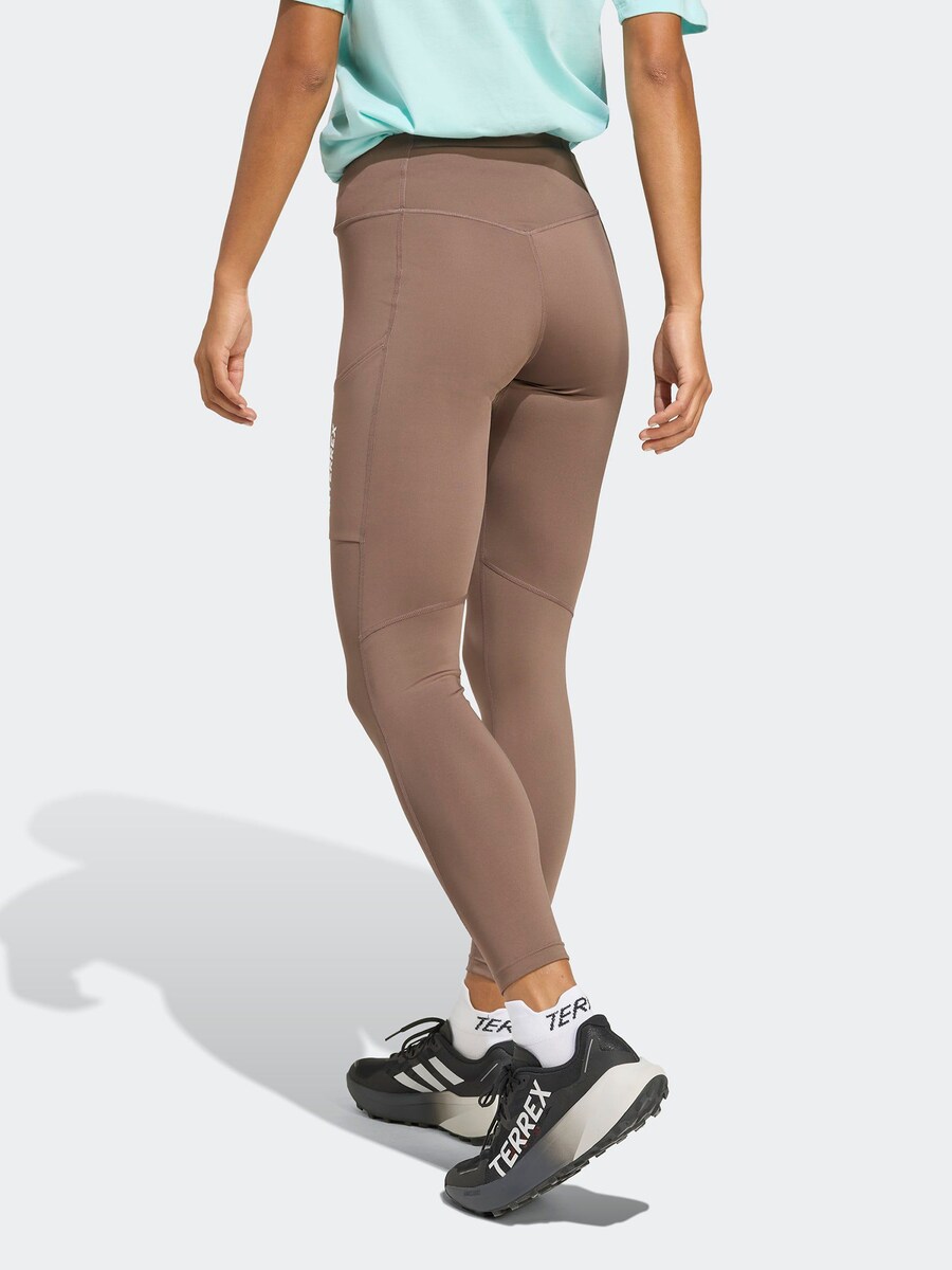 Узкие брюки для активного отдыха ADIDAS TERREX MT, цвет Brocade — фото 4
