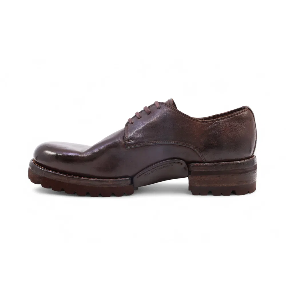 Мужские коричневые дерби Goodyear Welt с итальянской подошвой Extralight от Yase