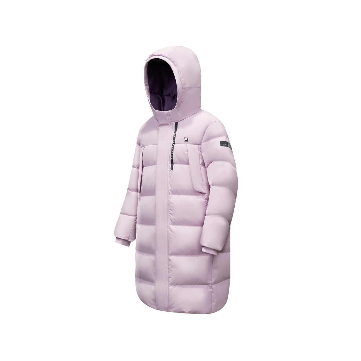 Пуховик performance fph детский FILA KIDS, фиолетовый — фото 3