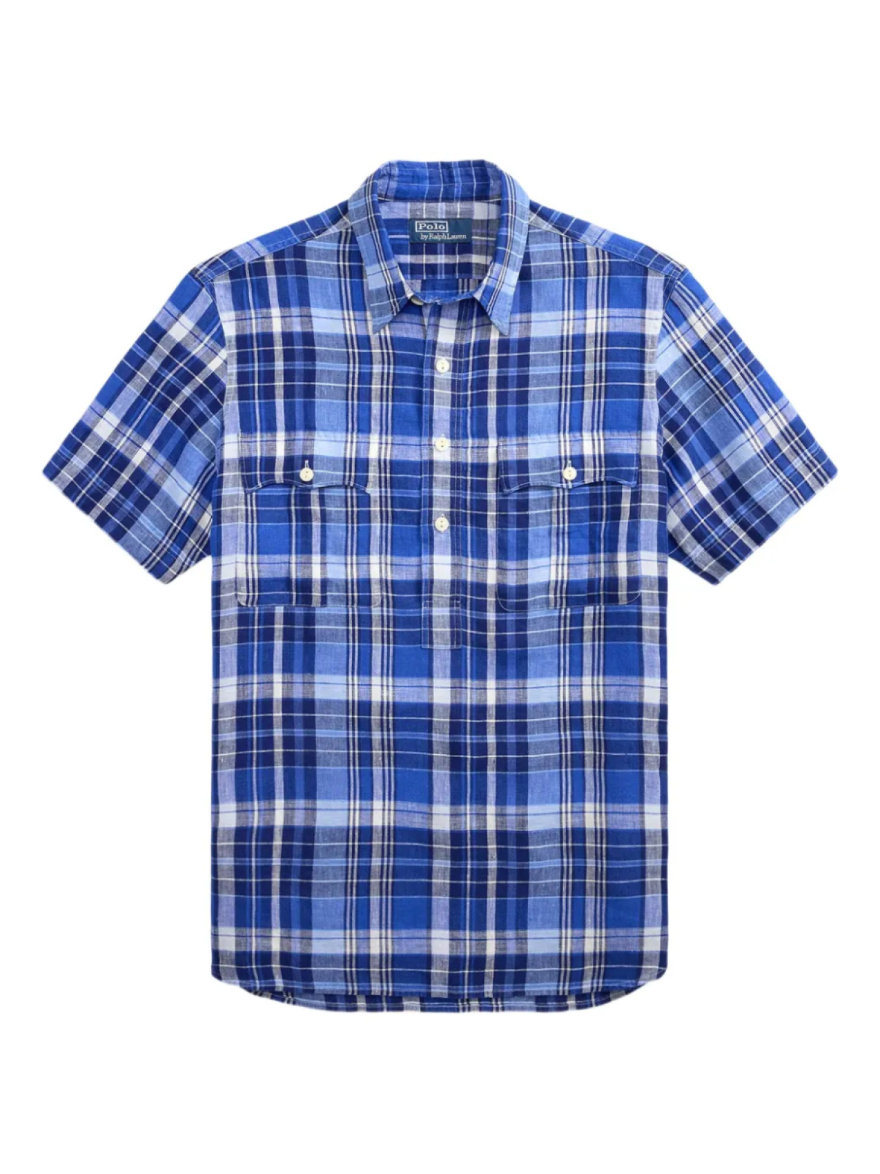 

Polo Ralph Lauren льняная рубашка, синий