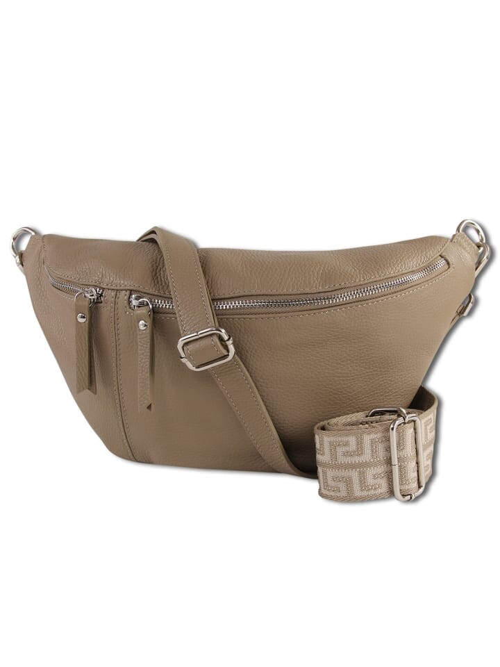 

Наплечная сумка Toscanto Gürteltasche Leder taupe, beige ca. 37cm, Коричневый, Наплечная сумка Toscanto Gürteltasche Leder taupe, beige ca. 37cm