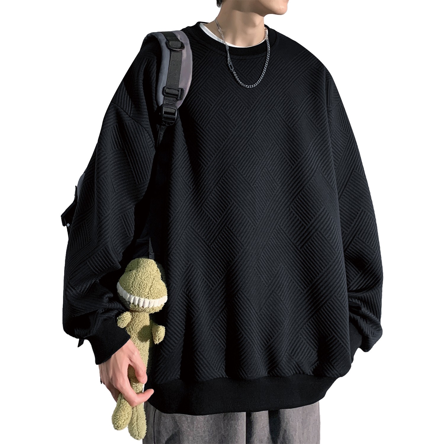 

Футболка унисекс DJ.SPIRIT, черная (с длинным рукавом)