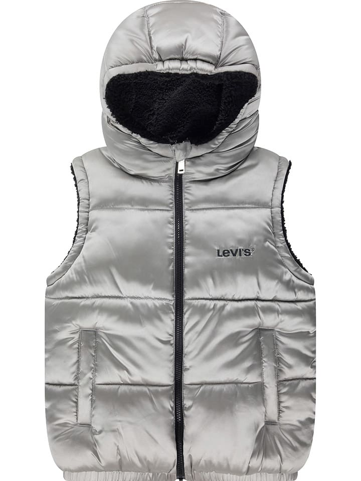 

Стеганая куртка Levi's Kids, цвет silber/schwarz