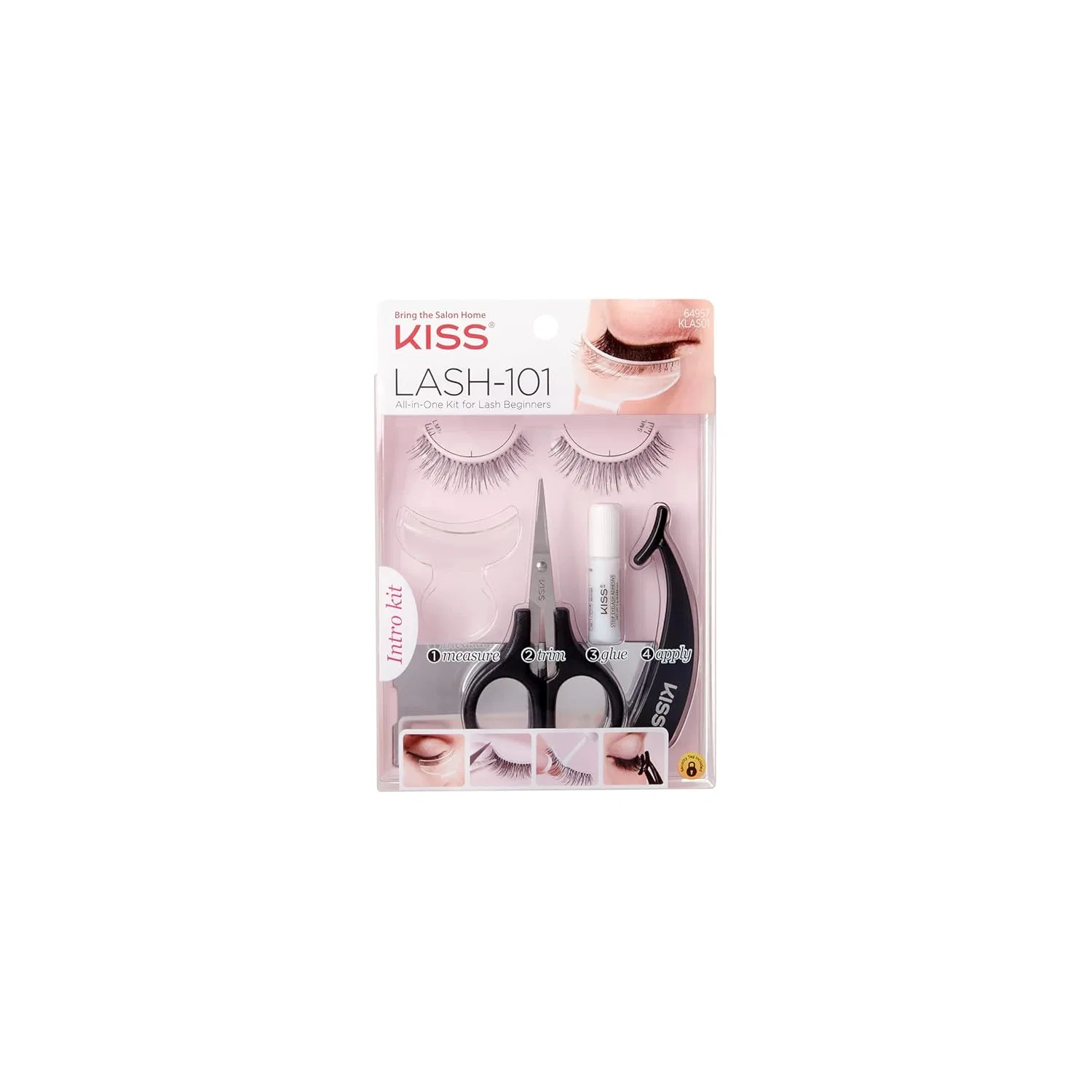 Набор для начинающих «101 Lash Kit» от KISS Kiss
