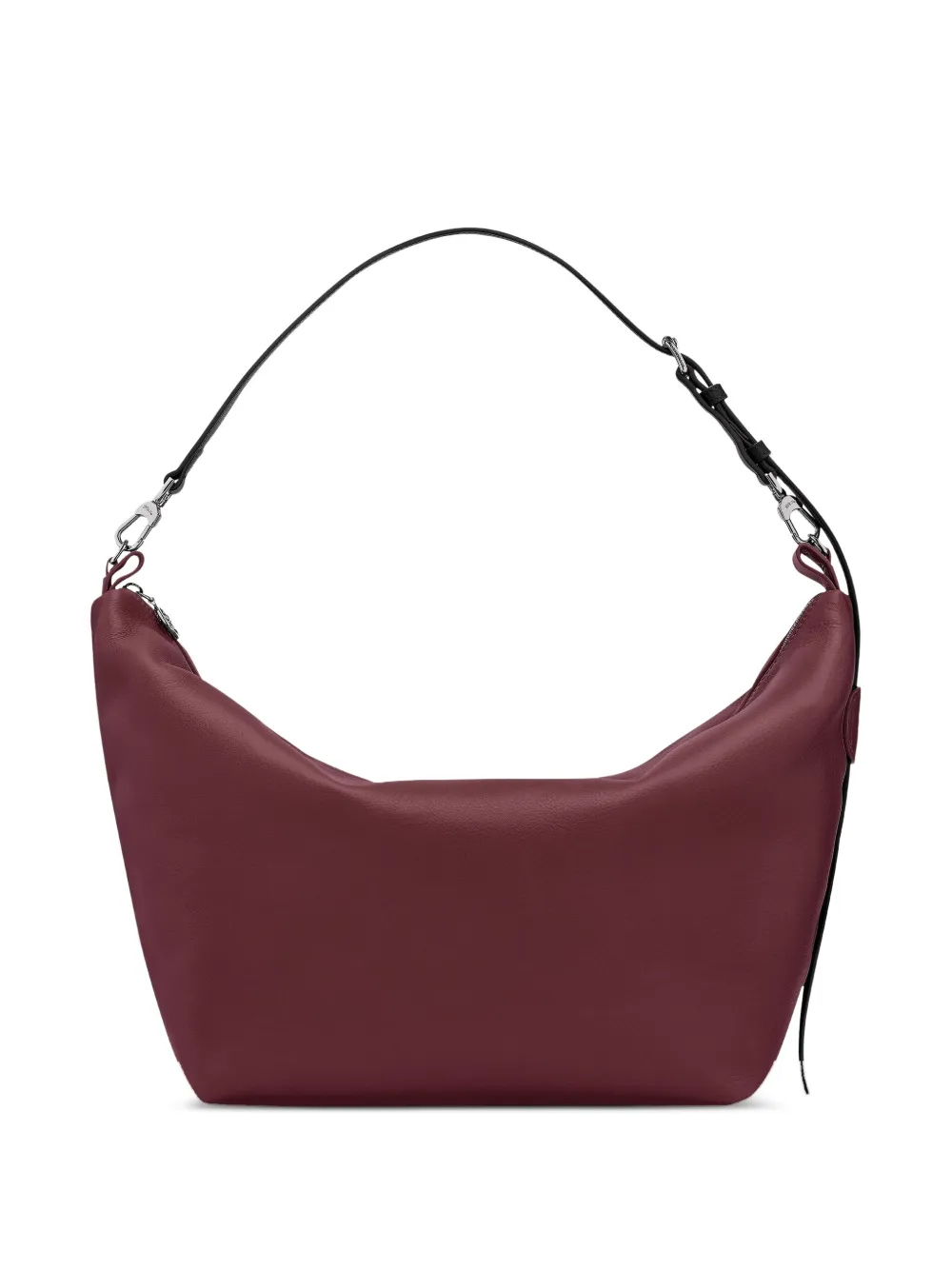 

Кожаная сумка через плечо Le Slouchy Longchamp, красный