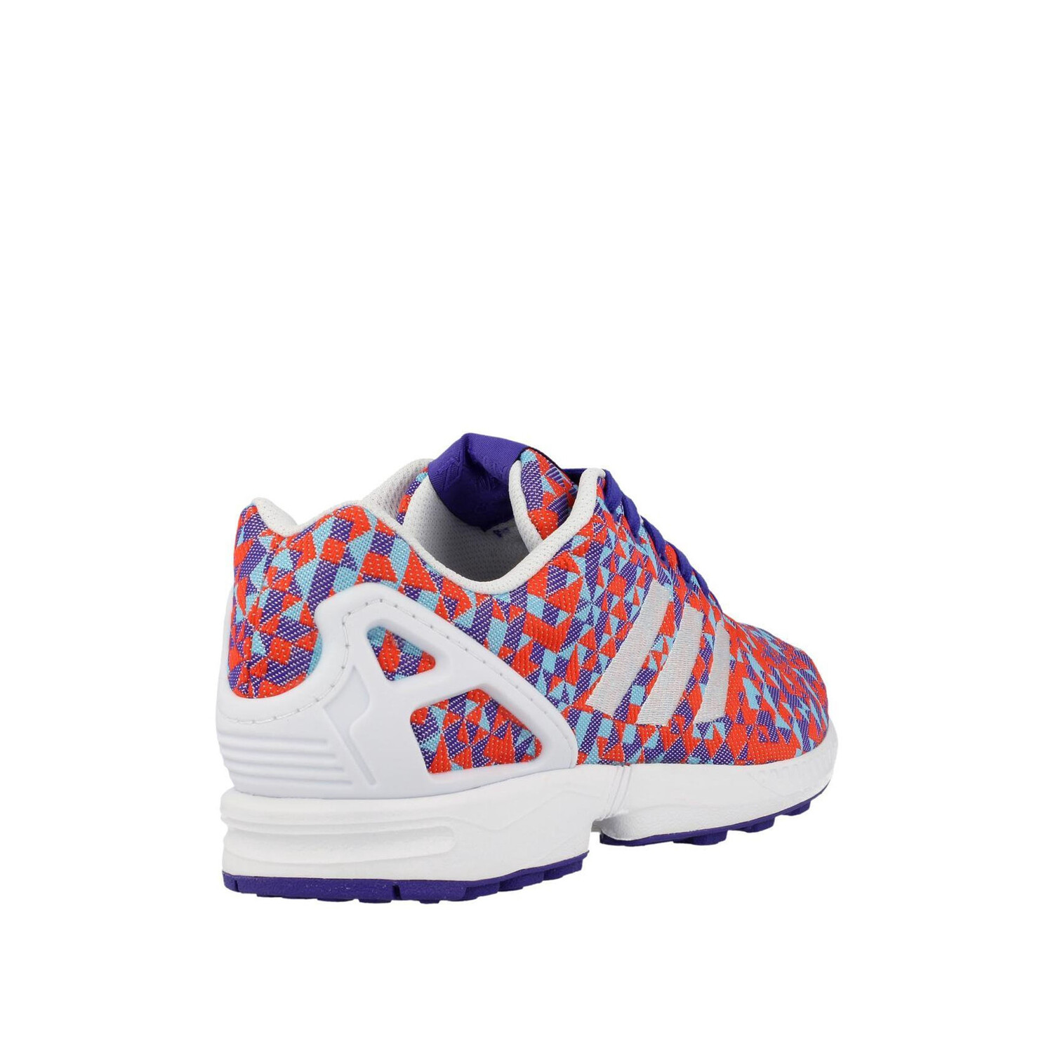 Кроссовки zx flux с плетением Adidas, мультиколор — фото 2