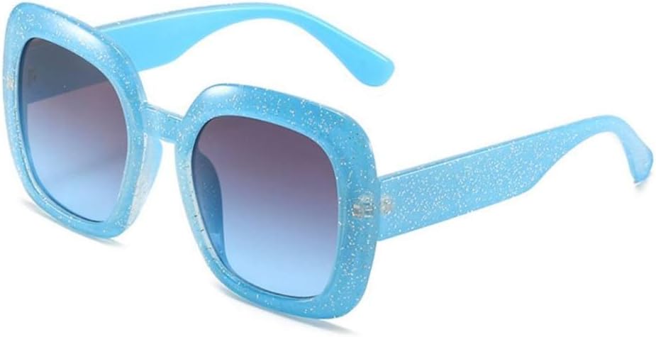 

Модные большие квадратные солнцезащитные очки для женщин в стиле ретро с градиентом конфетных оттенков, мужские солнцезащитные очки с защитой от УФ-излучения UV400 и блестками generic, C7