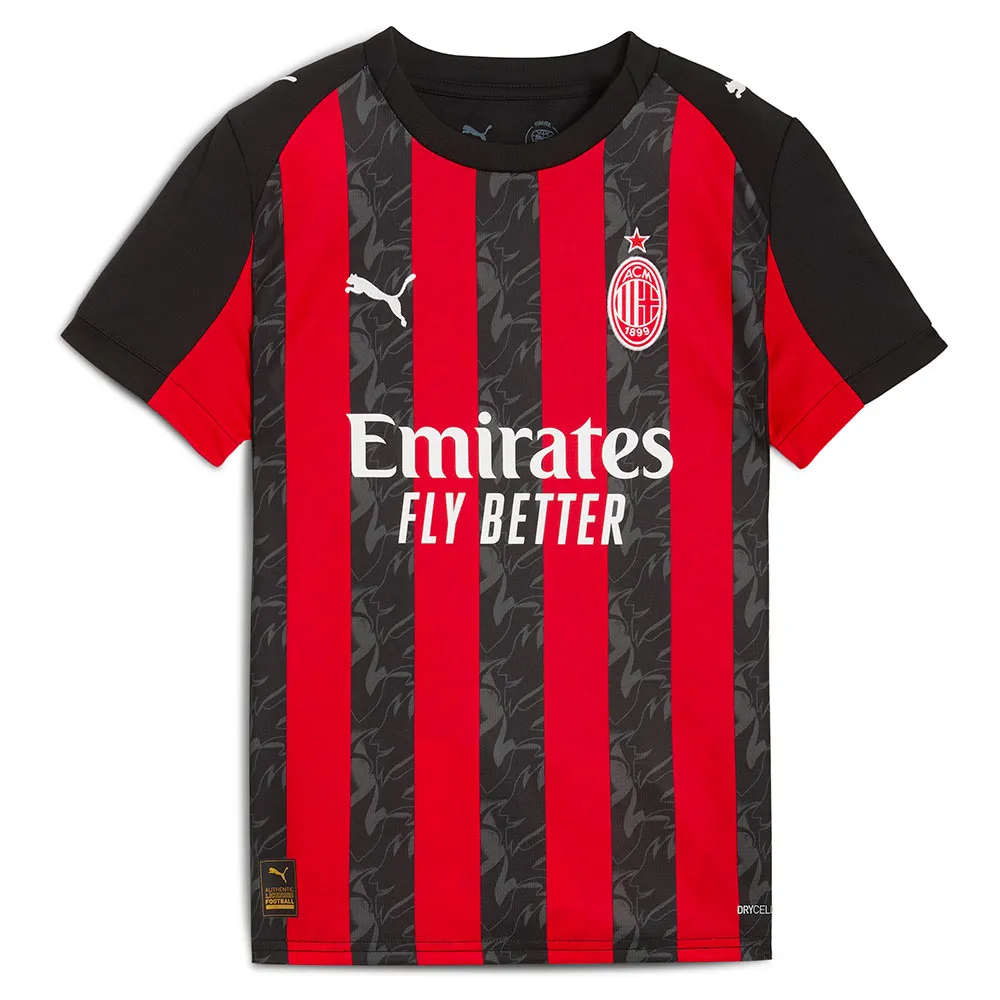 

Футболка с коротким рукавом Puma AC Milan Replica 25/26 home junior, красный