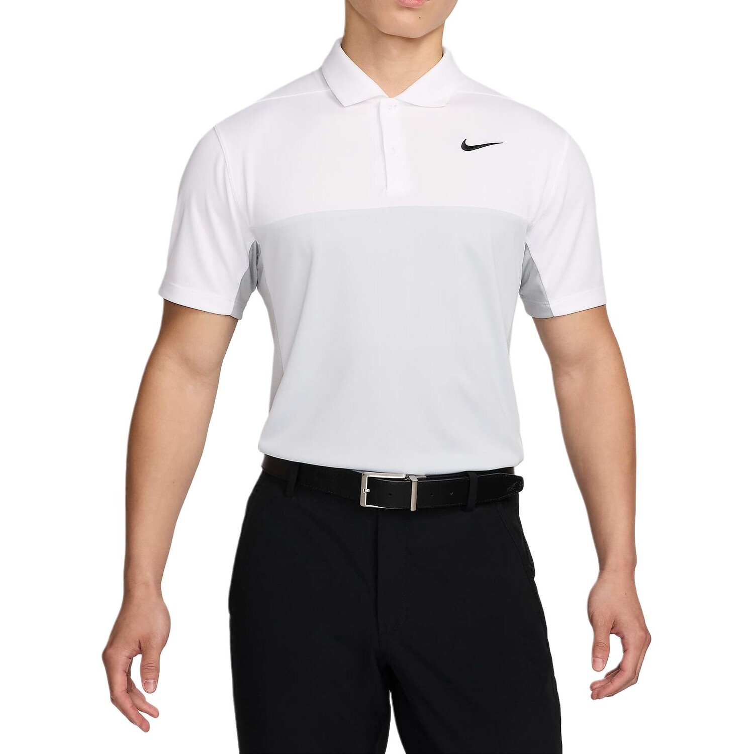 

Рубашка поло Dri-Fit унисекс белая Nike, белый