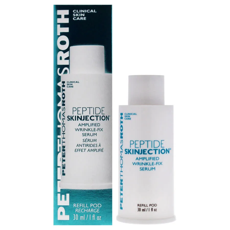 Сыворотка для кожи Peter Thomas Roth Peptide Skinjection Amplified Wrinkle-Fix 1 унция, сменная упаковка, уход за кожей 670367020838
