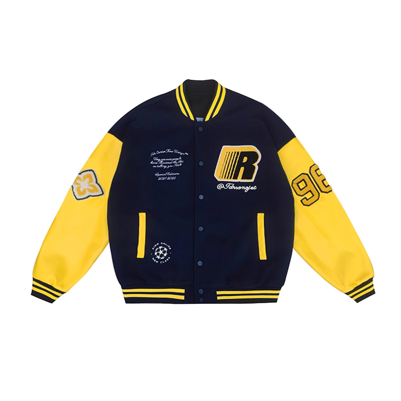 

FDR Куртка Unisex, Navy Blue & Yellow