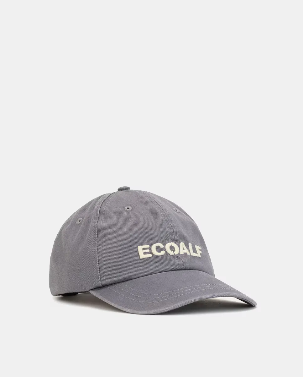

Органическая хлопковая бежевая кепка Ecoalf, светло-голубой