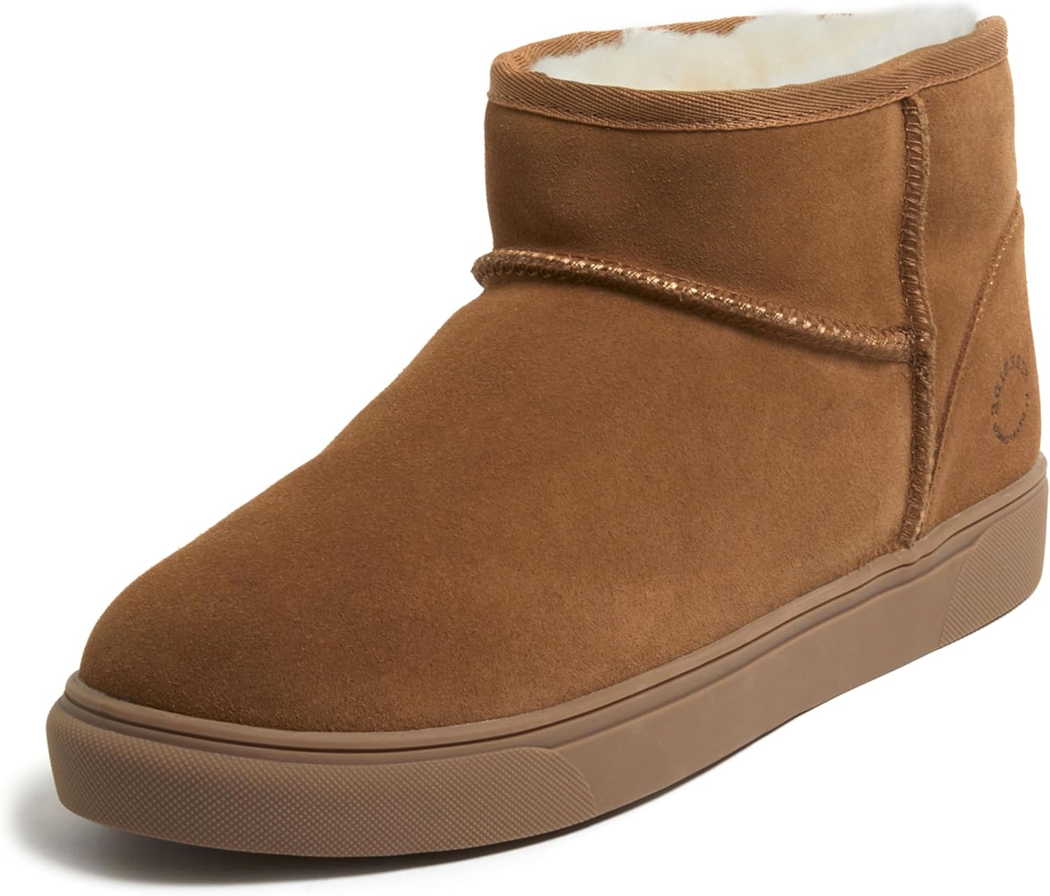 

Домашние тапочки Fireside от Dearfoams для мужчин Bathurst, с натуральным мехом, микроботинки для дома и улицы Fireside By Dearfoams, Chestnut