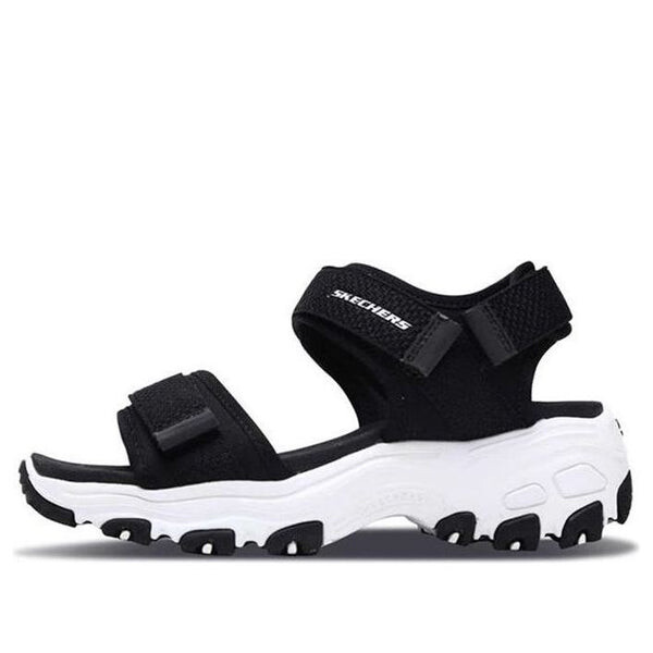

Сандалии dlites cosmic splash 'black white' Skechers, черный