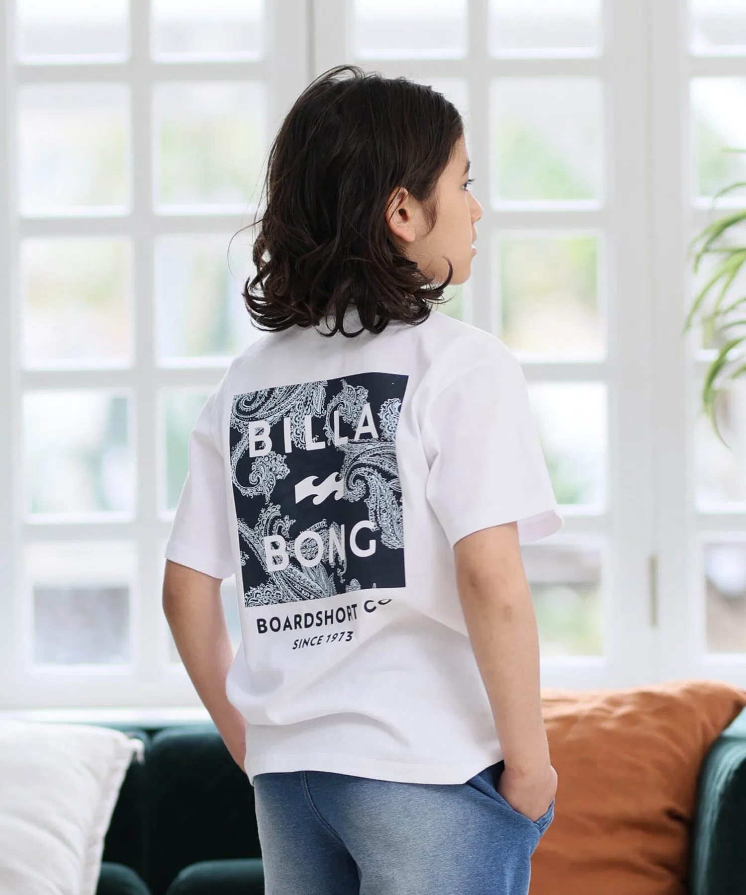 Детская футболка BILLABONG с коротким рукавом и логотипом — фото 3