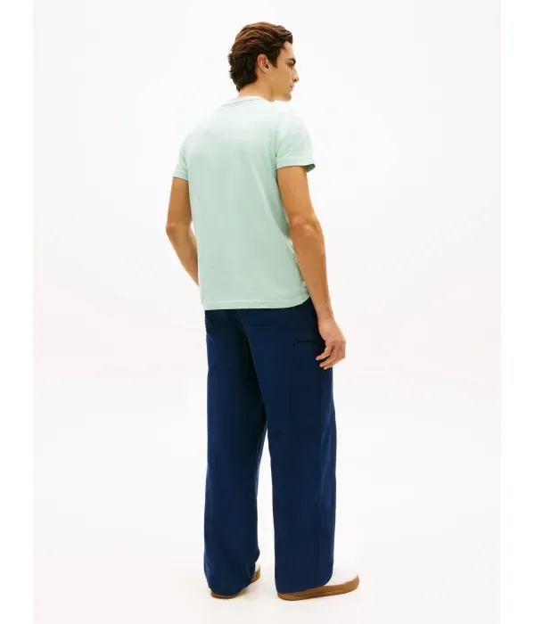Футболка slim fit Tommy Hilfiger, мятный — фото 3