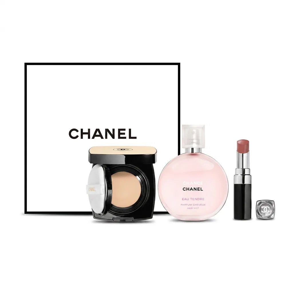 Набор косметики CHANEL: духи для волос и блеск для губ — фото 4