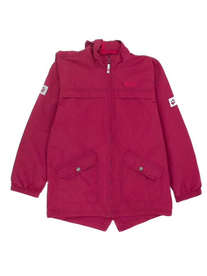 

Куртка Jack Wolfskin Campo Road Parka Kids, розовый