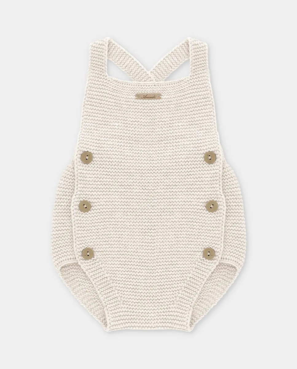 

Вязаный песочник для младенцев песочного цвета Martín Aranda