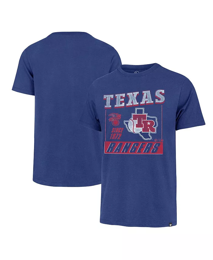 

Футболка 47 Brand Men's Royal Texas Rangers Outlast Franklin '47 Brand