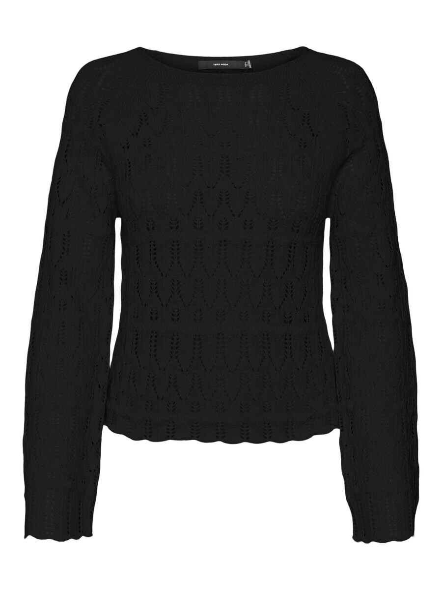 

Тонкий вязаный свитер VERO MODA Sweater, черный