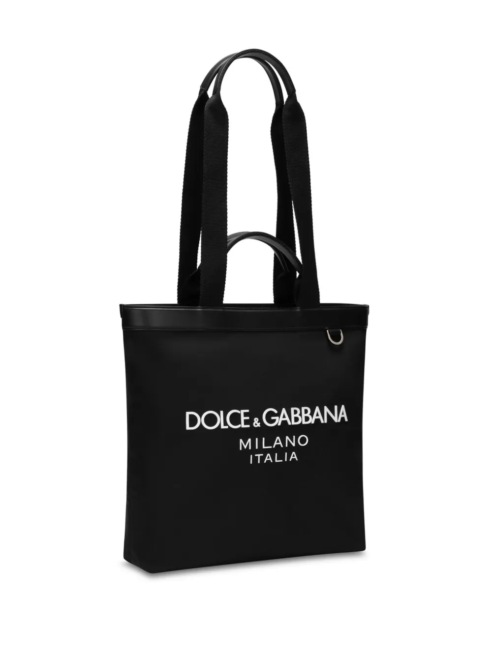 Сумка-тоут Shopping с логотипом DOLCE & GABBANA, черный — фото 4