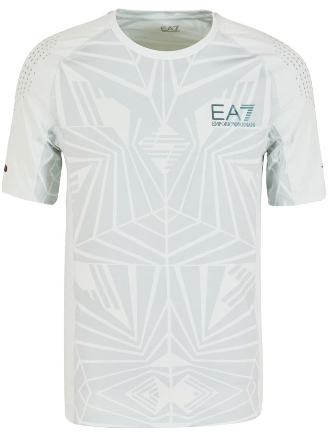 

Ea7 Emporio Armani футболка с логотипом, белый