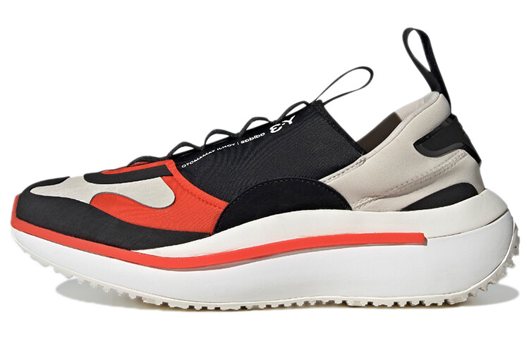 

Кроссовки Y-3 Lifestyle Unisex, белый/черный/оранжевый