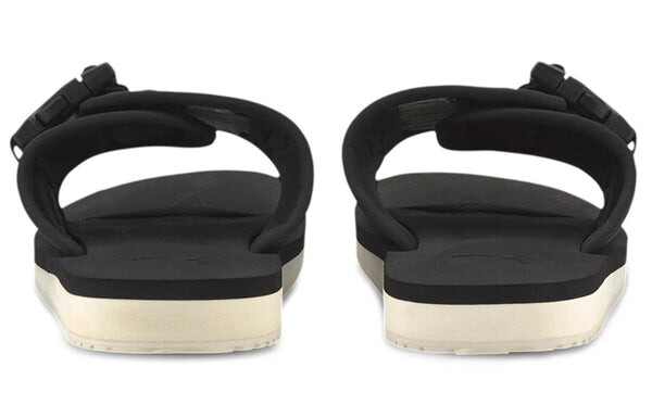 Тапочки wilo lux sandal nylon 'black whisper white' Puma, черный — фото 4