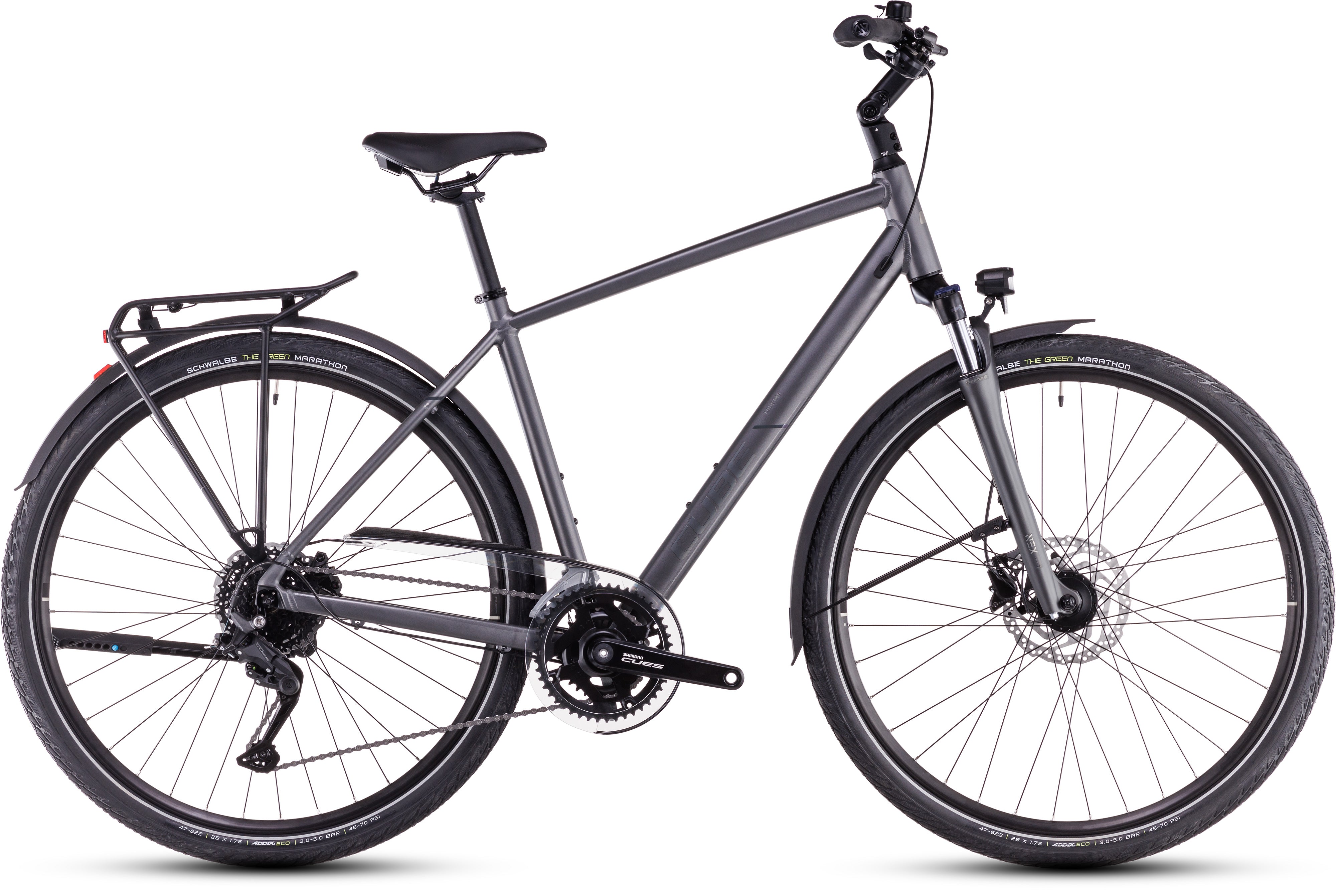 

Треккинговый велосипед Cube Touring Pro slabgrey´n´metal (2025)