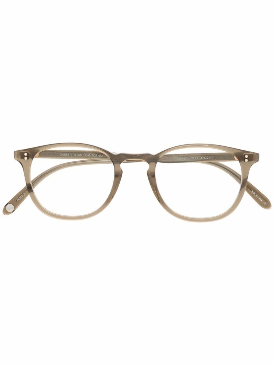 

Garrett Leight очки Kinney, зеленый