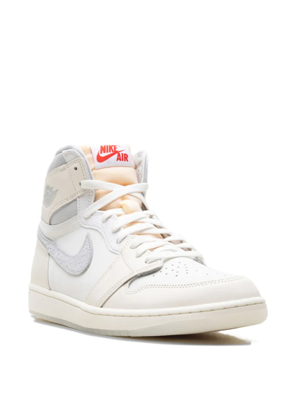 Высокие кроссовки Air Jordan 1, белый — фото 2