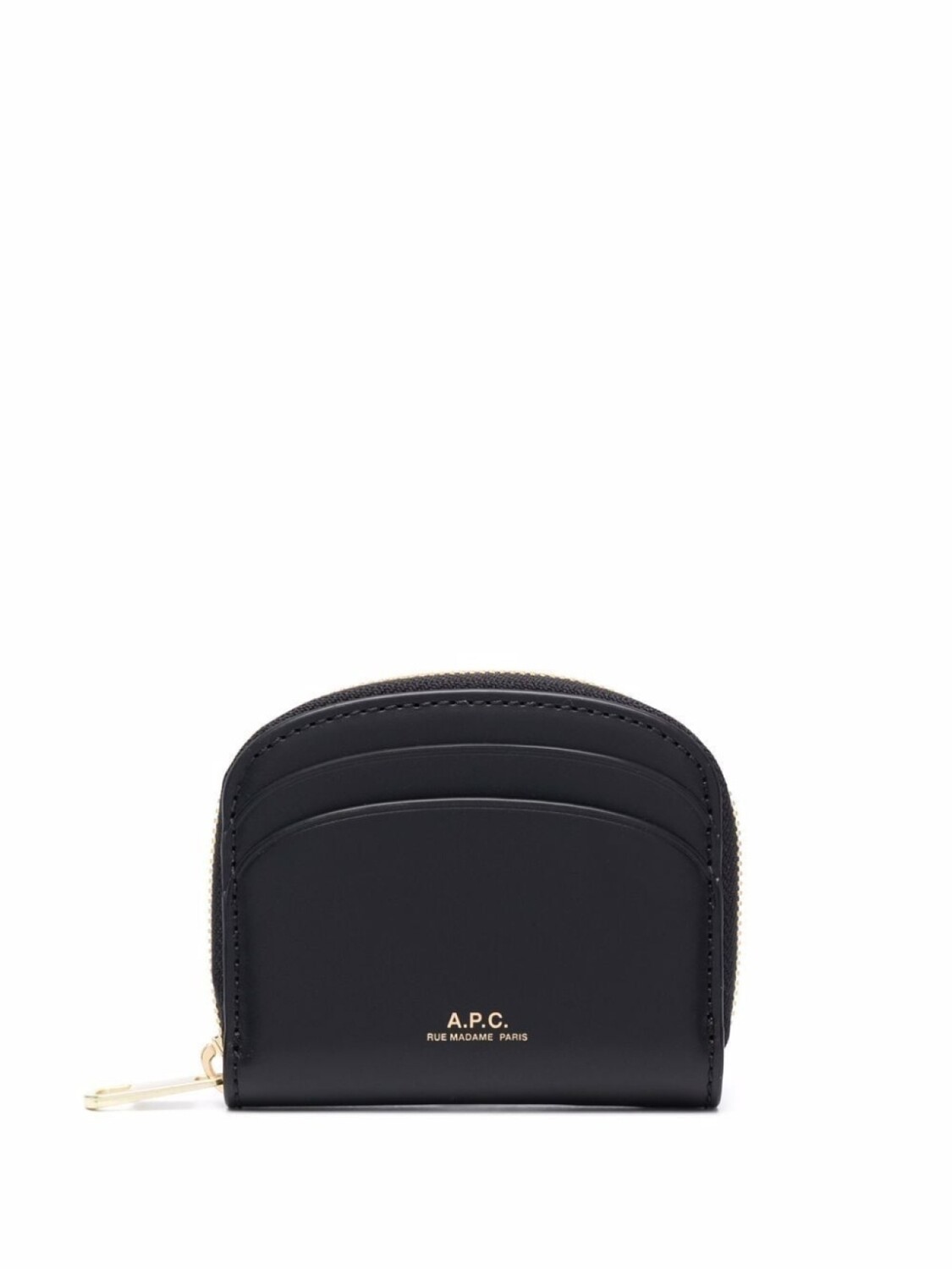 

A.P.C. кошелек Demi-Lune Mini, черный