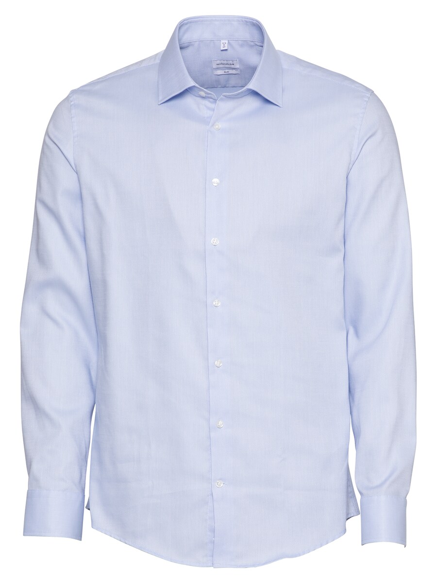 

Рубашка делового кроя Slim Fit SEIDENSTICKER, светло-голубой