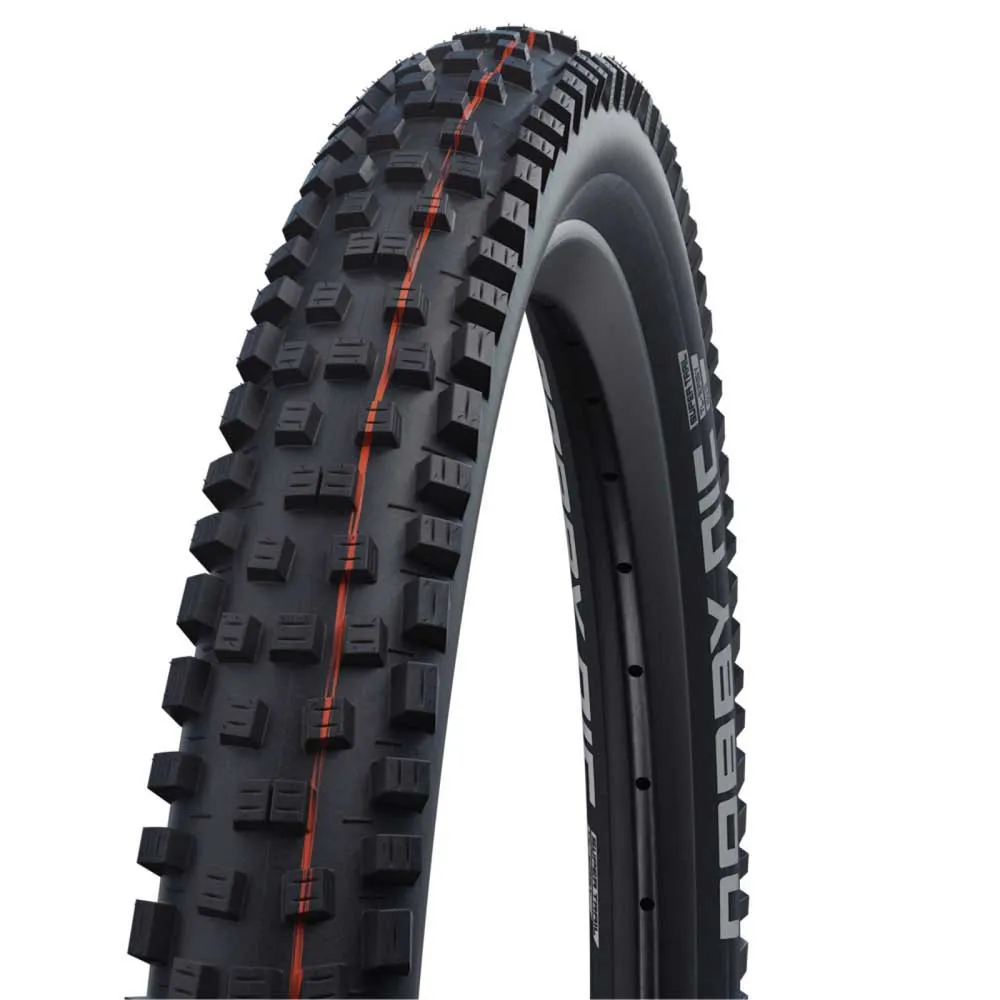 

Шина для горного велосипеда Schwalbe Nobby NIC Addix Soft Super Ground Tubeless 27.5´´ x 2.40, серебряный