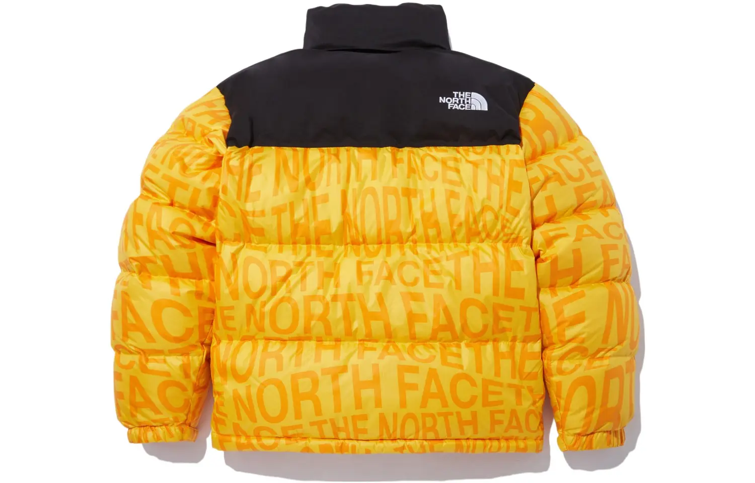 

Пуховик унисекс желтый The North Face, желтый