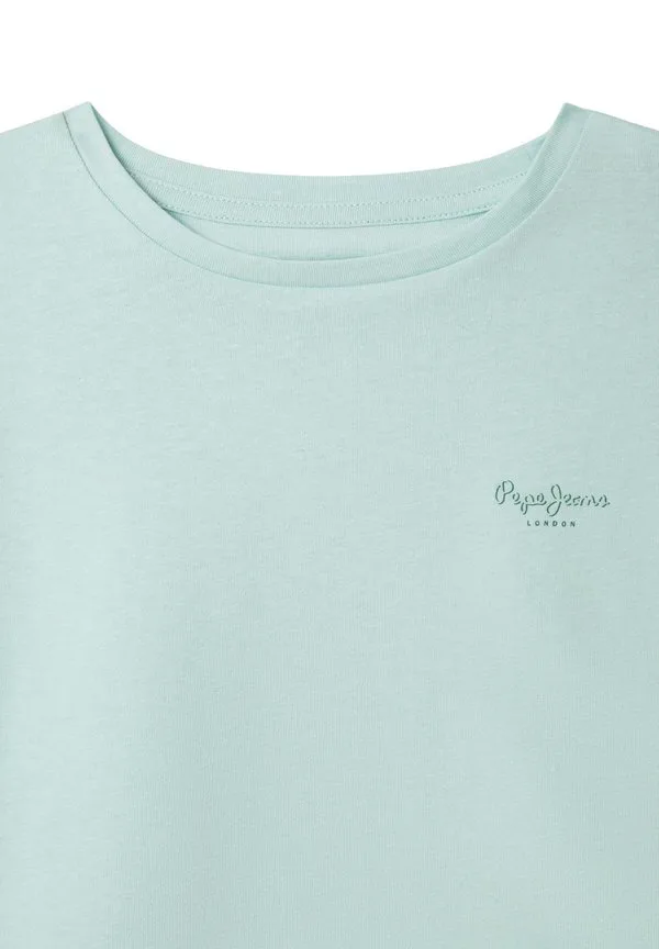 Базовая футболка gigi Pepe Jeans, Aqua Blue — фото 3