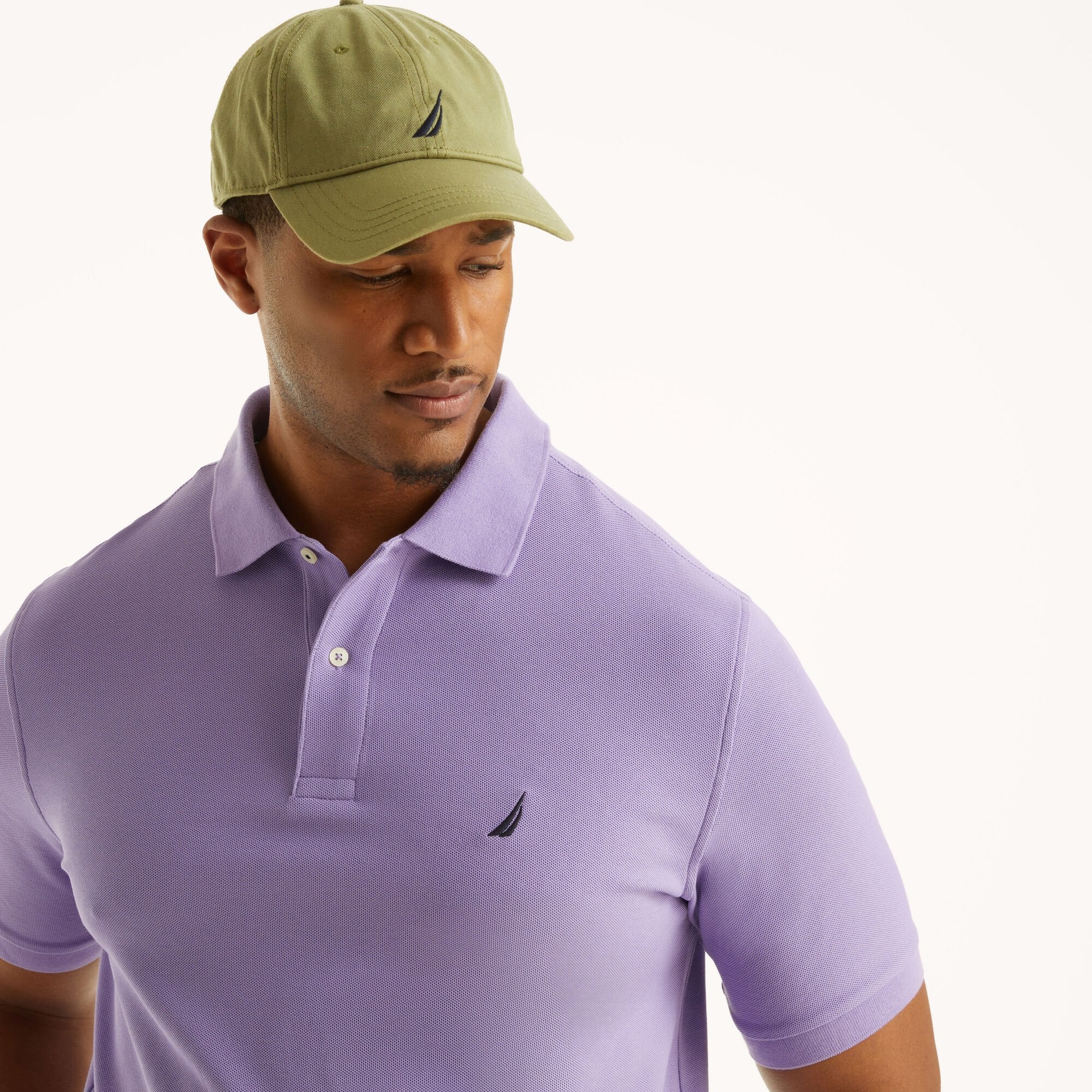 

Футболка поло мужская Nautica, цвет paisley purple