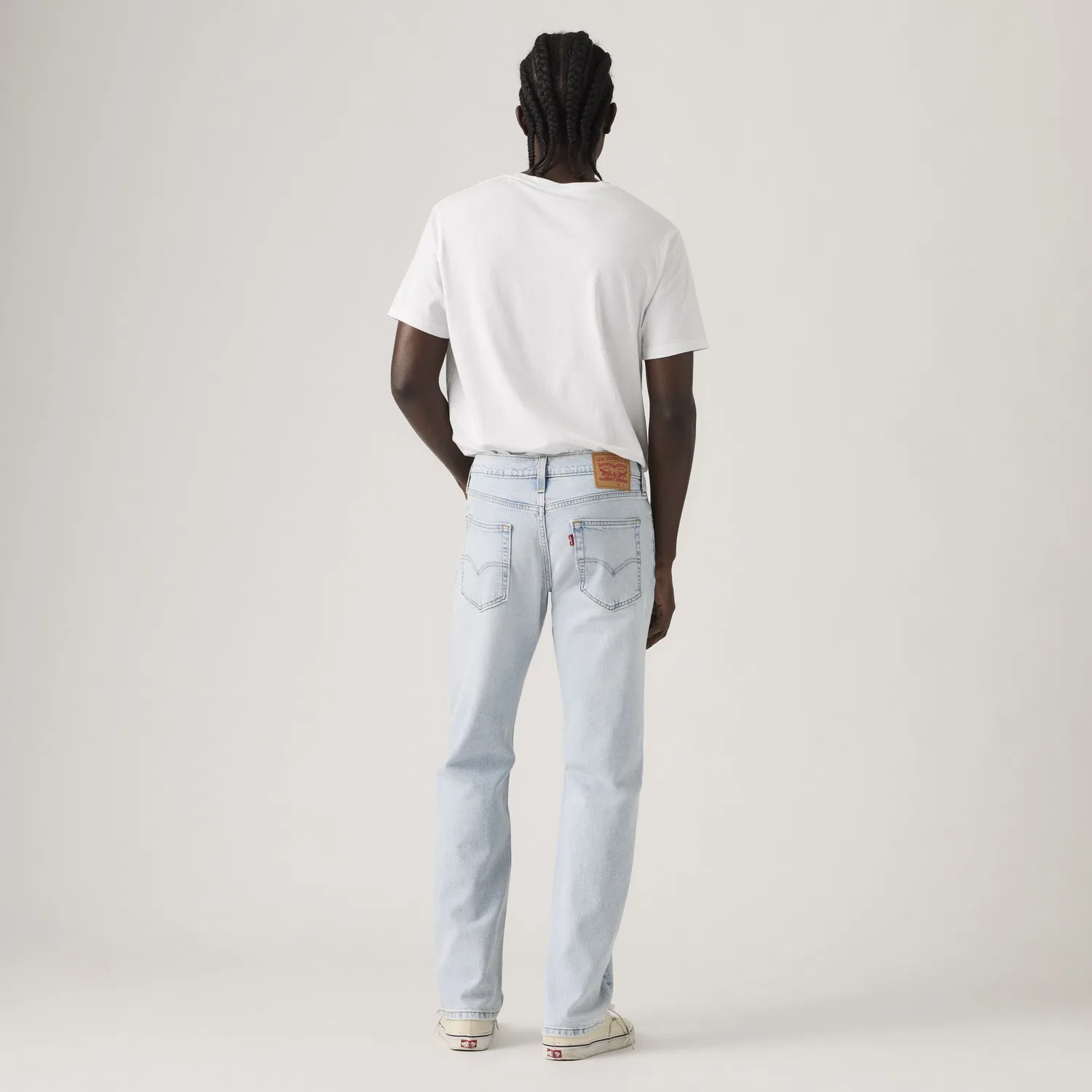 Прямые мужские джинсы 514 Levi's, Light Wash — фото 3