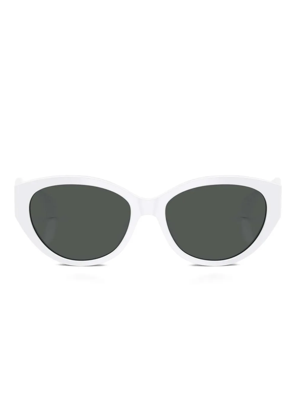 

Солнцезащитные очки в оправе 'кошачий глаз' Versace Eyewear, белый