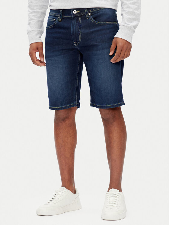 

Облегающие джинсовые шорты PM801075 Pepe Jeans, синий
