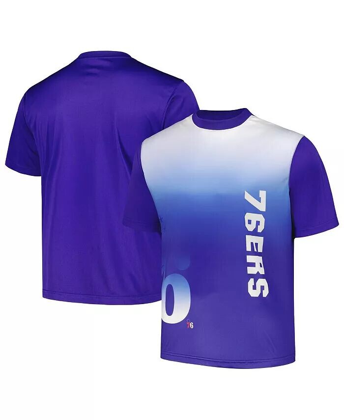 

Мужская футболка Royal Philadelphia 76ers с сублимацией Fanatics