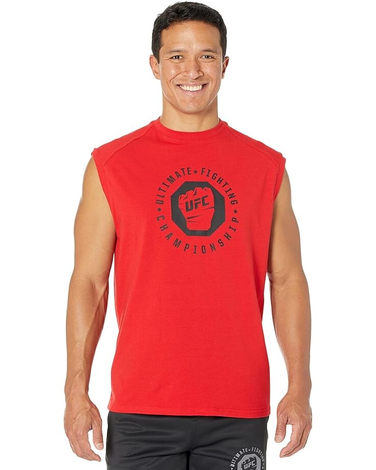 

Футболка UFC Sleeveless Crew Neck, цвет Red 1