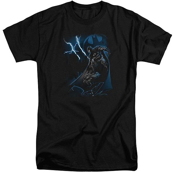 

Футболка Batman lightning strikes adult tall Licensed Character