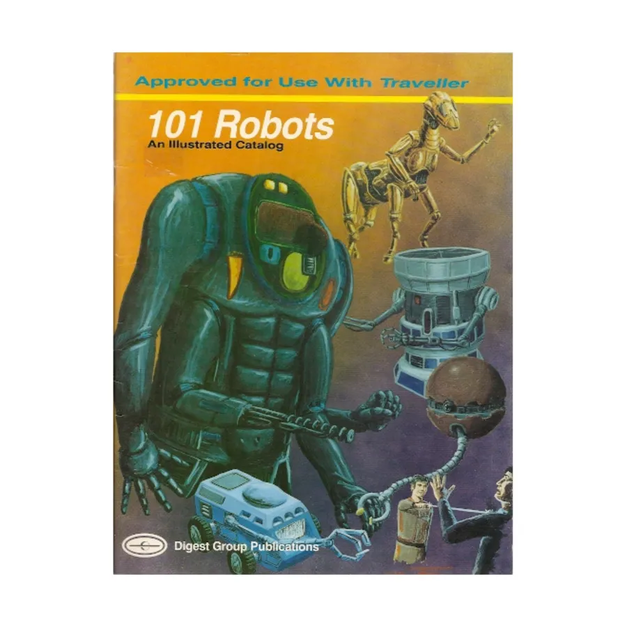 

101 Robots, Traveller (Digest Group Publications), мягкая обложка