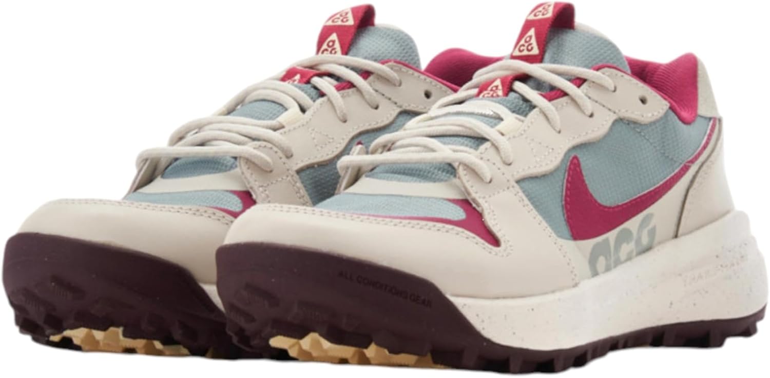 Кроссовки Nike ACG Lowcate для мужчин Dm8019, зеленый/розовый — фото 3